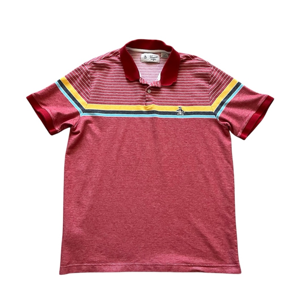 Original Penguin Stripe Polo‎ Large